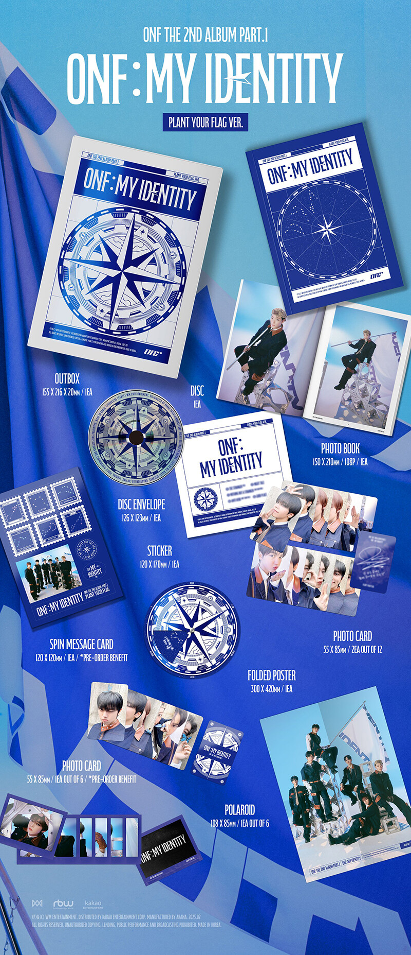 ONF - ONF:MY IDENTITY (The 2nd Album Part.1) - CATCHOPCD
